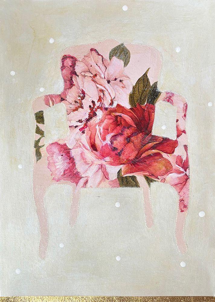 Petals and Velvet I art print by Karenina Fabrizzi for $57.95 CAD