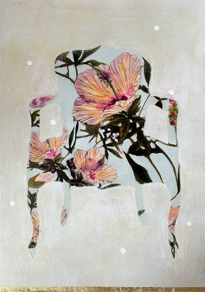 Petals and Velvet Vi art print by Karenina Fabrizzi for $57.95 CAD