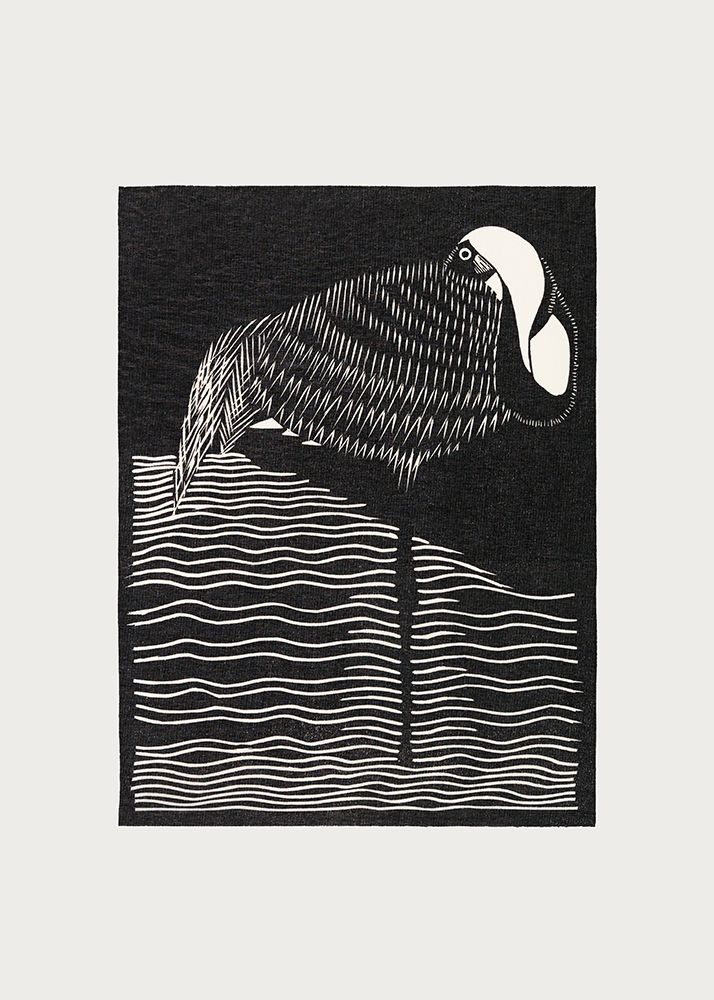 Whitea┬Ç┬ônecked Crane art print by Samuel Jessurun for $57.95 CAD