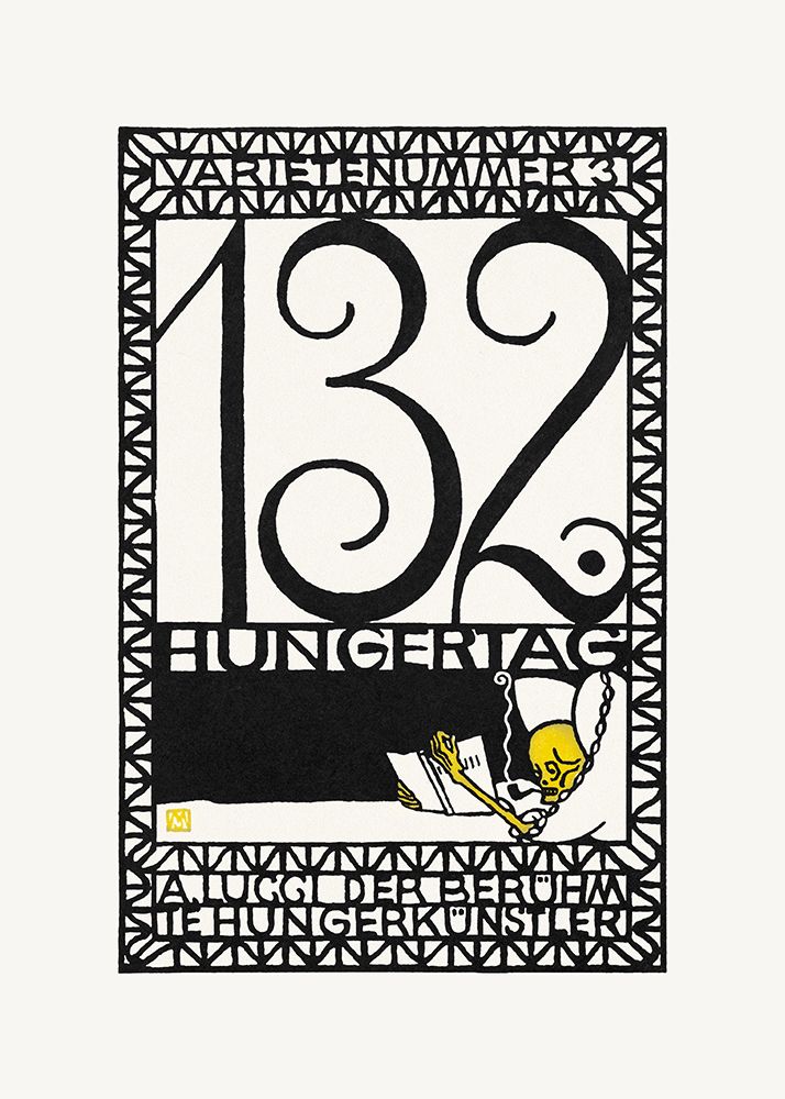 132nd Day of Fasting art print by Moriz Jung for $57.95 CAD