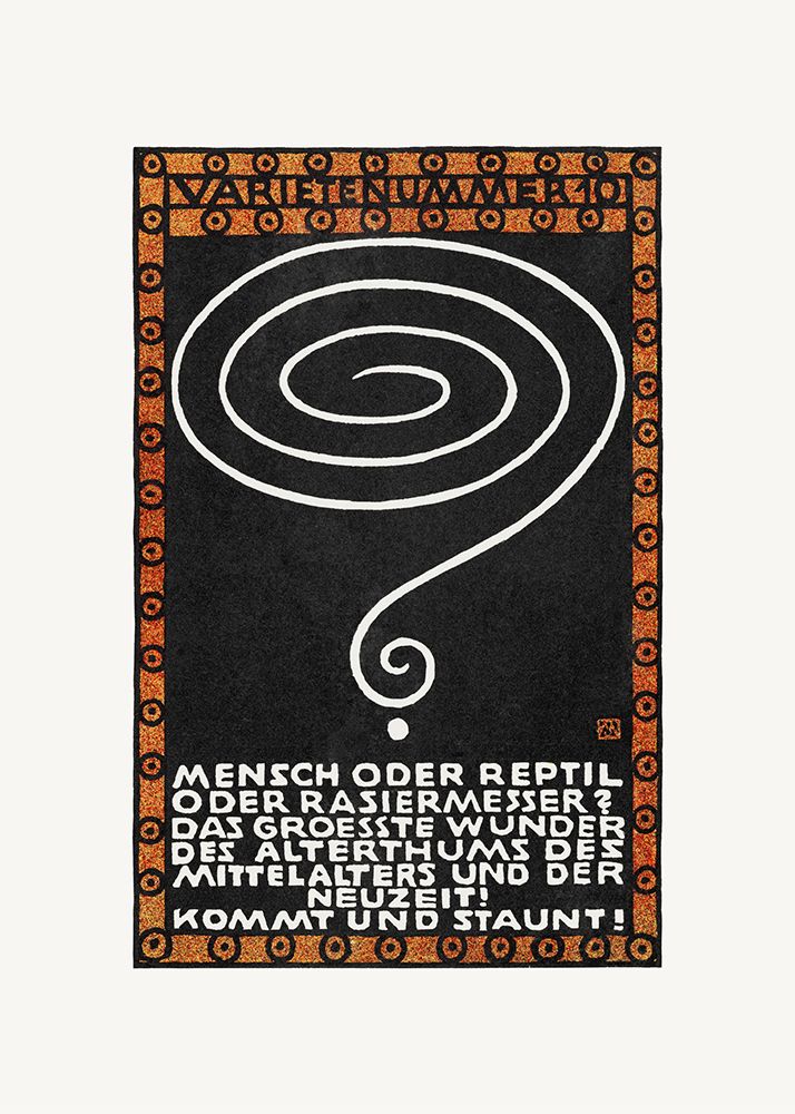Variety Act 10  Man or Reptile or Razor? art print by Moriz Jung for $57.95 CAD
