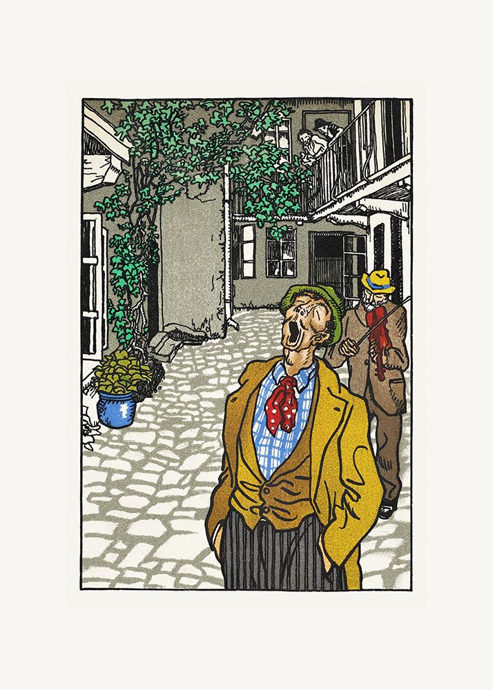 Naturally Gifted Singer art print by Moriz Jung for $57.95 CAD