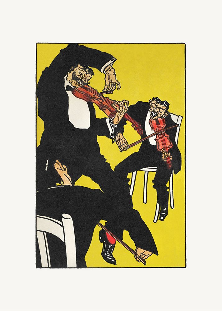 Between 3 and 4 In the Morning! art print by Moriz Jung for $57.95 CAD