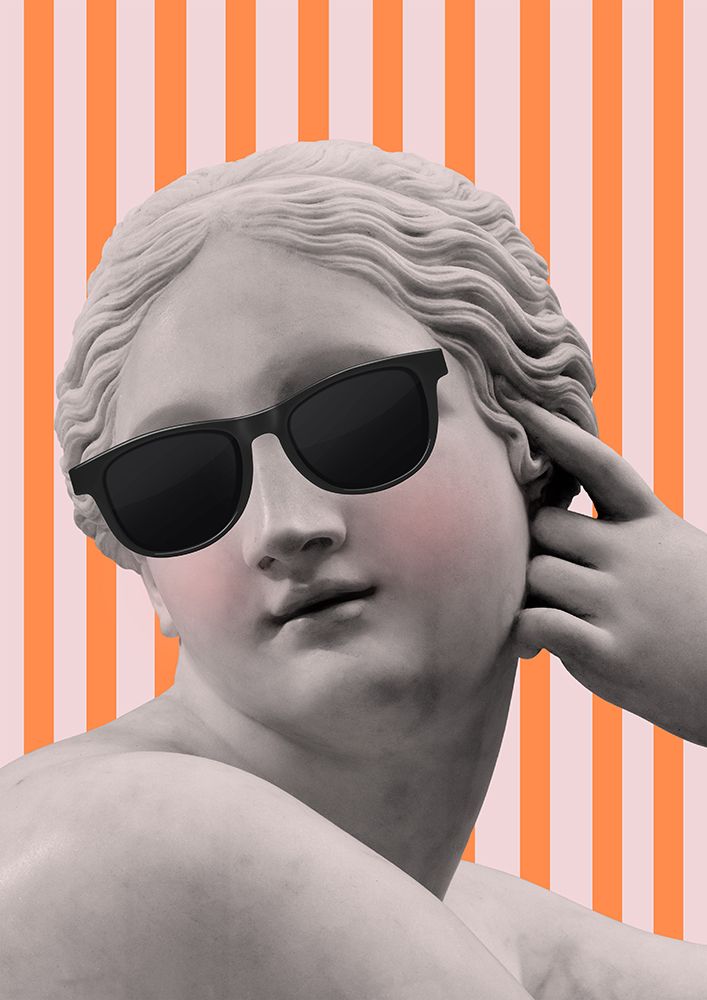 Stripedgoddess3 Ratioiso art print by Grace Digital Art for $57.95 CAD