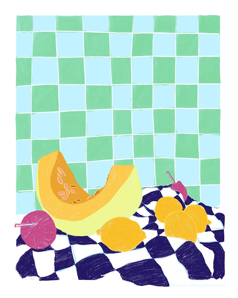 Pandc Neonstilllife Copy art print by Jenny Liz Rome for $57.95 CAD