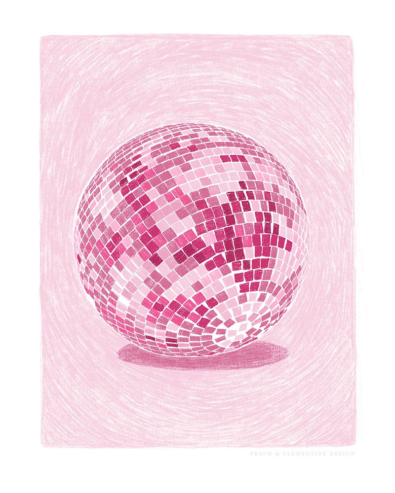 Pandc Discoball Copy 2 art print by Jenny Liz Rome for $57.95 CAD