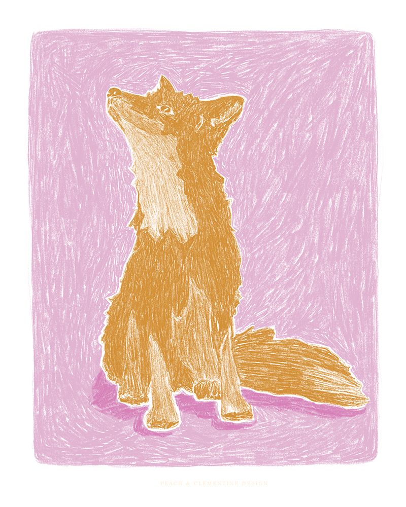 Pandc Littlefox Copy art print by Jenny Liz Rome for $57.95 CAD