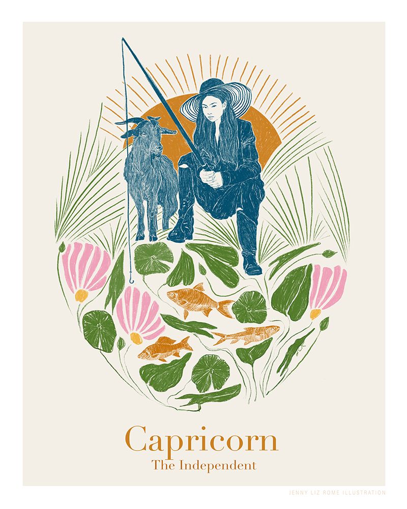 Jlr Capricorn Copy art print by Jenny Liz Rome for $57.95 CAD