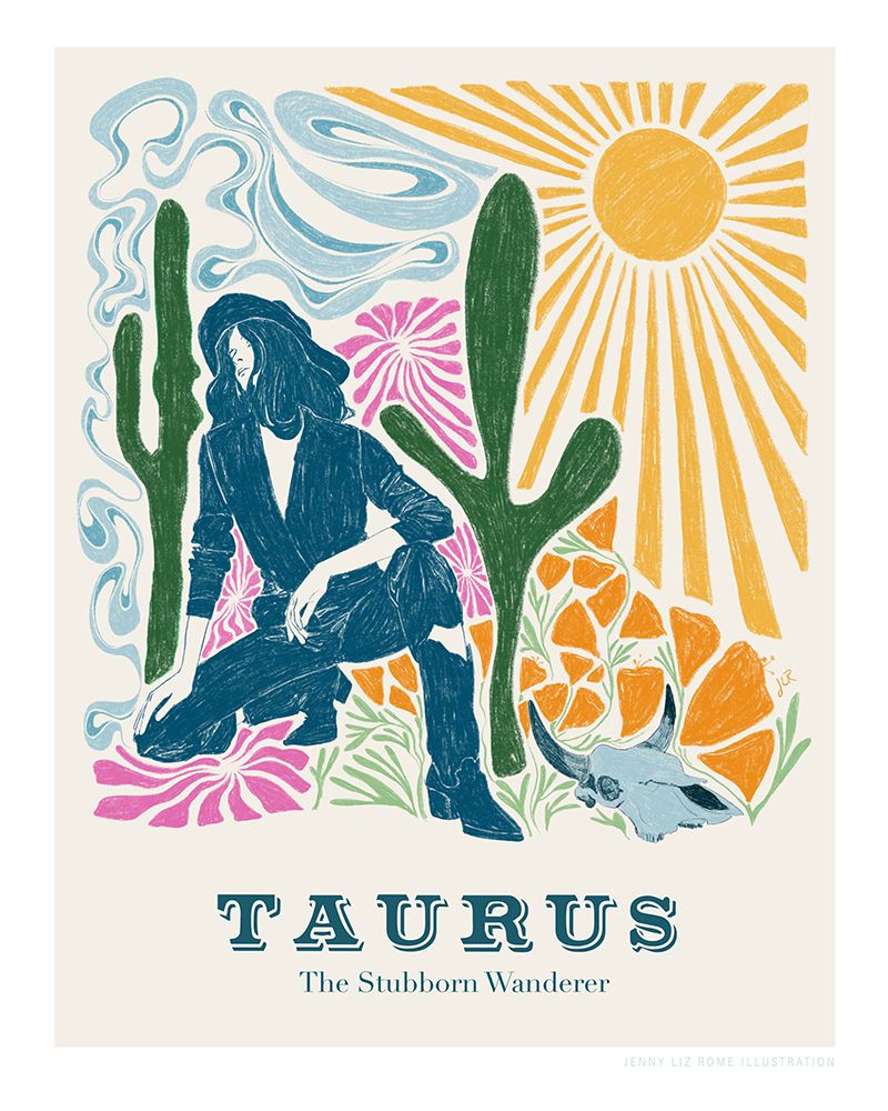 Jlr Taurus Copy art print by Jenny Liz Rome for $57.95 CAD