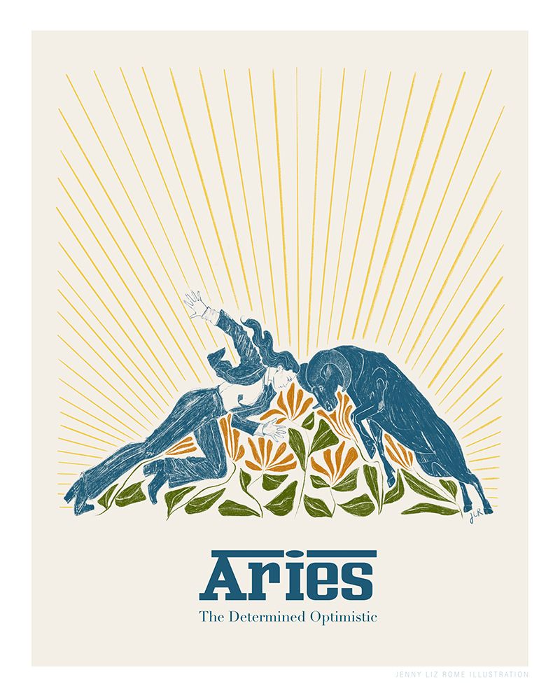 Jlr Aries Copy art print by Jenny Liz Rome for $57.95 CAD