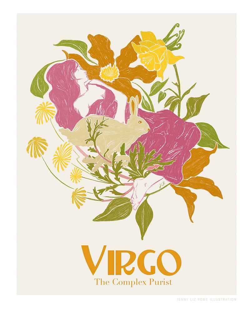 Jlr Virgo art print by Jenny Liz Rome for $57.95 CAD