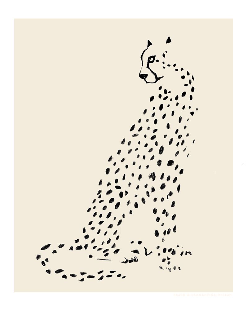 Pandc Leopard art print by Jenny Liz Rome for $57.95 CAD