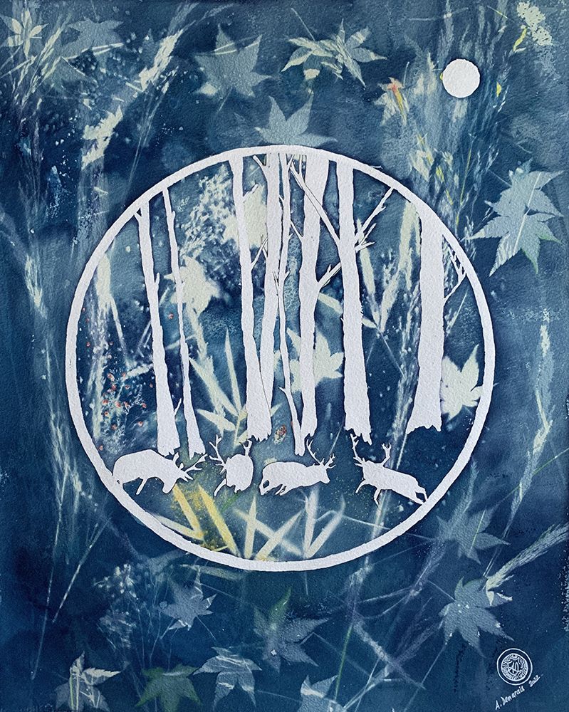 At Nightfall Vii I art print by Aline Demarais for $57.95 CAD