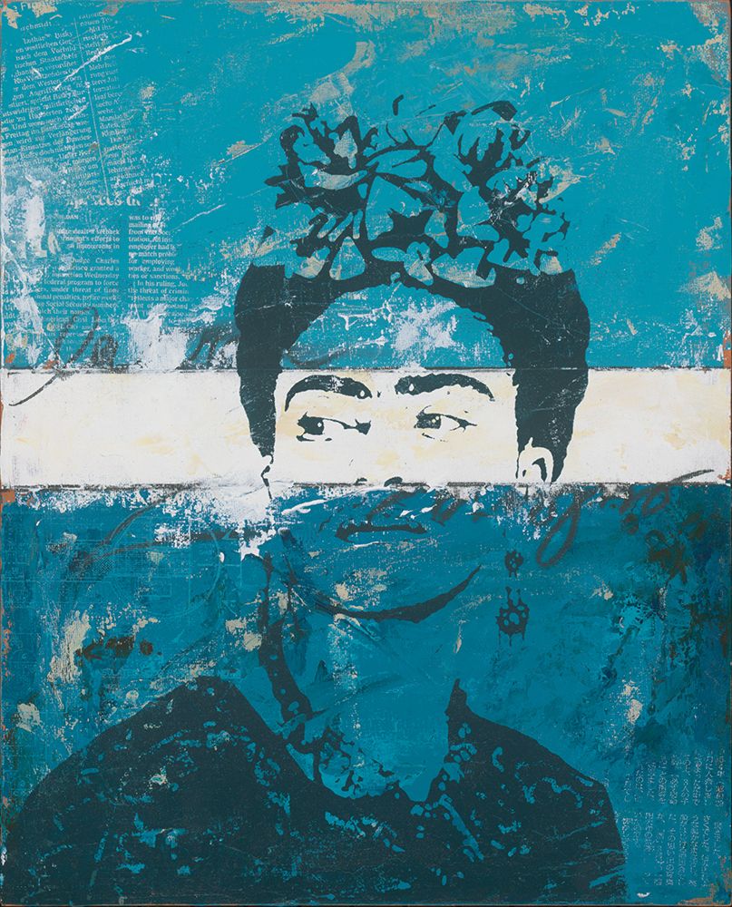 Frida and La Vida Entera art print by Pia Lilenthal for $57.95 CAD