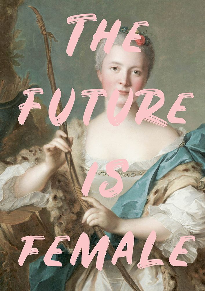 Thefutureisfemale Ratioiso art print by Grace Digital Art for $57.95 CAD