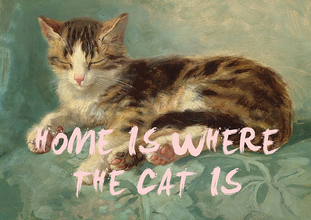 Homecat Ratioiso art print by Grace Digital Art for $57.95 CAD
