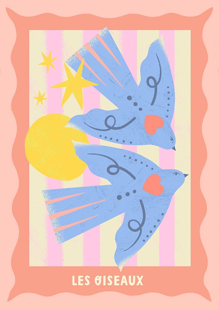 Les Oiseaux art print by Melissa Donne for $57.95 CAD