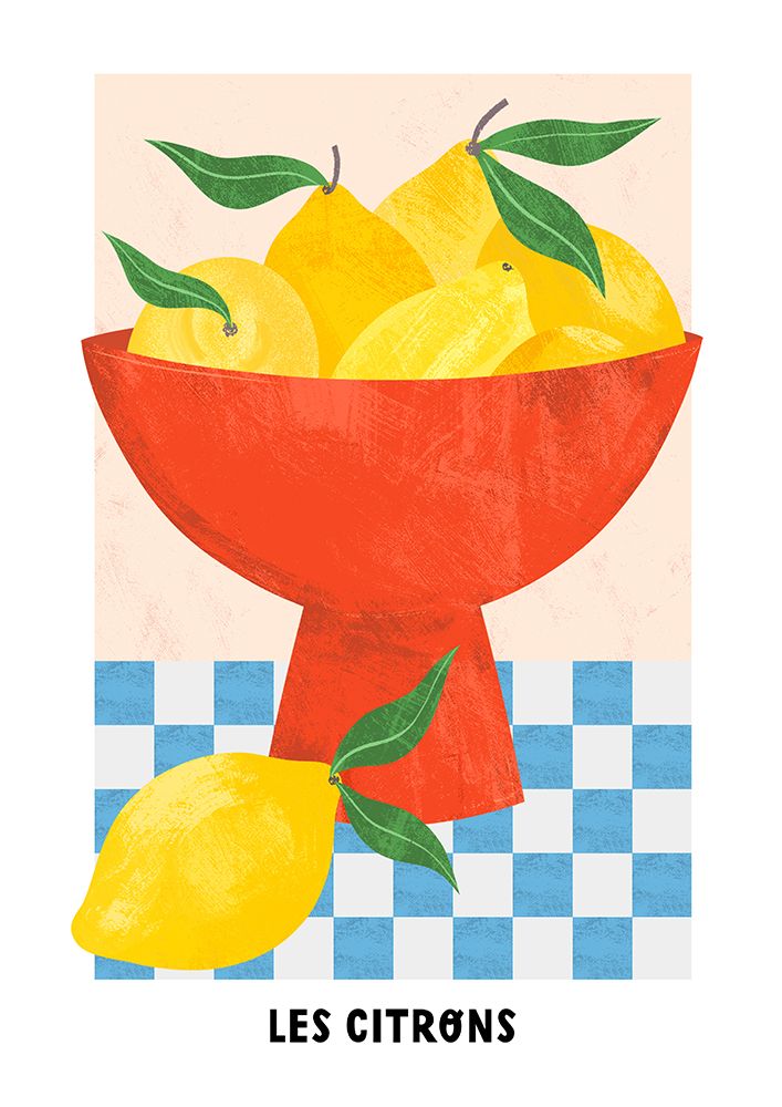 Les Citrons art print by Melissa Donne for $57.95 CAD
