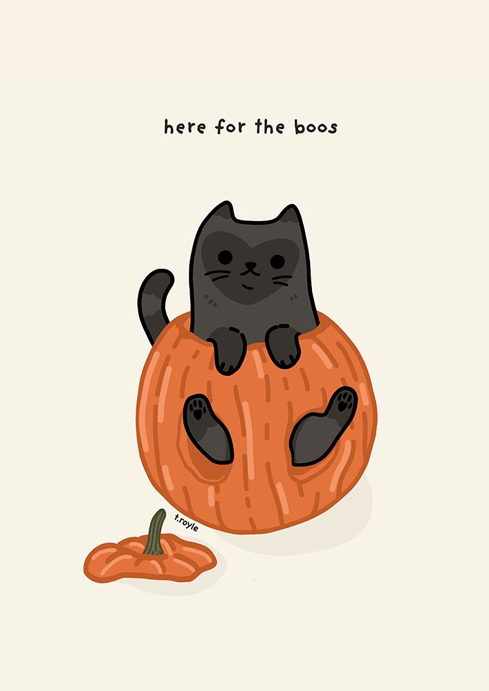 Here for the Boos art print by Tara Royle for $57.95 CAD