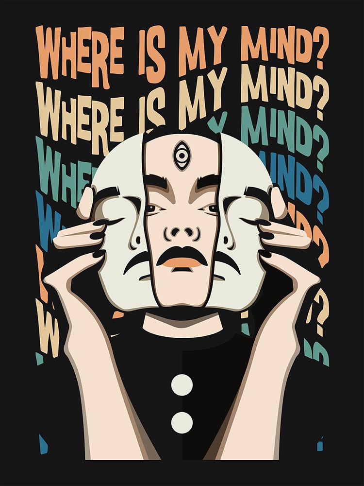 Where Is My Mind Pixies art print by Retrodrome for $57.95 CAD