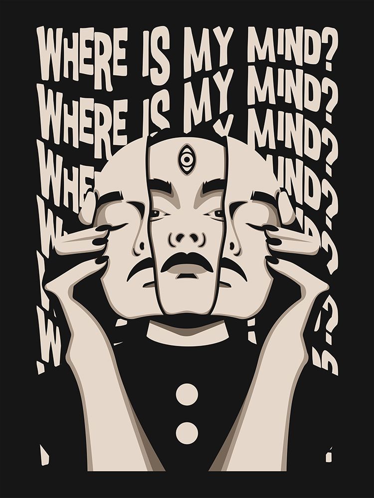 Where Is My Mind Pixies art print by Retrodrome for $57.95 CAD