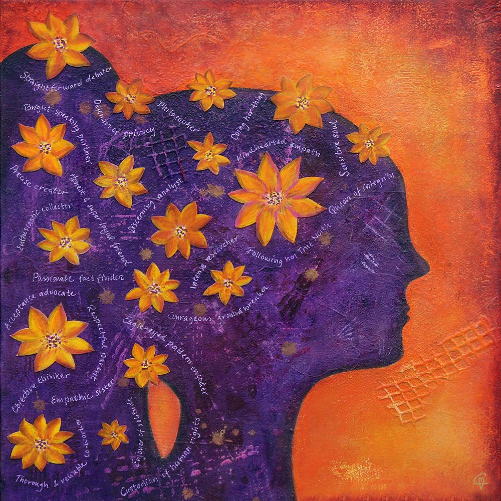Passionate Queen of Integrity art print by Carolina Gardheim for $57.95 CAD