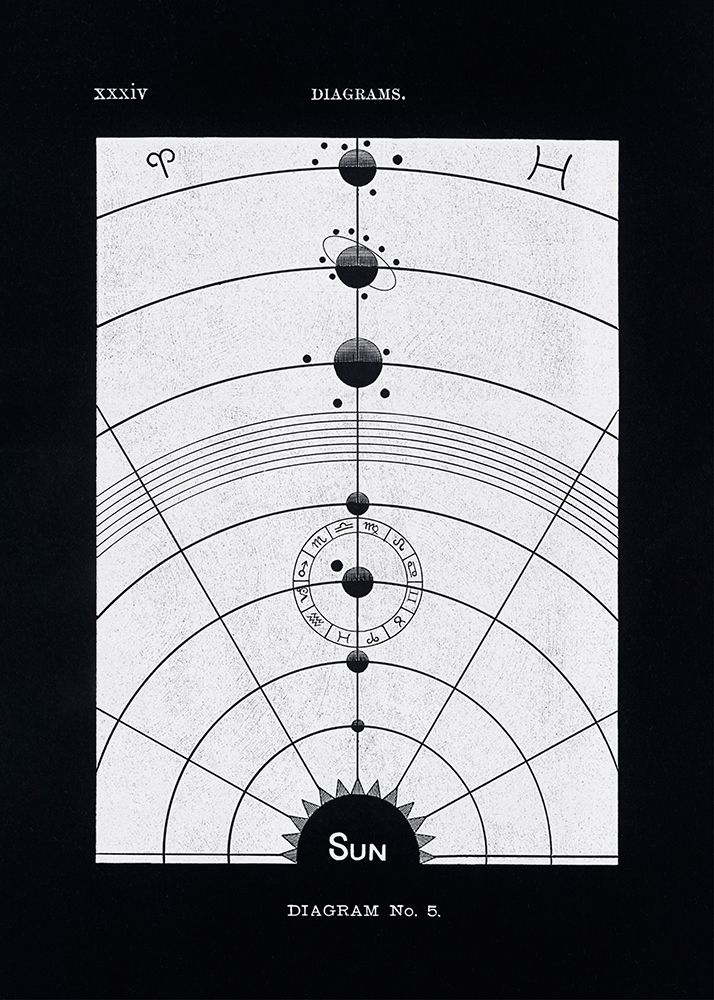 Solar Biology No. 5 Black (creative ed.) art print by Hiram Eratus Butler for $57.95 CAD