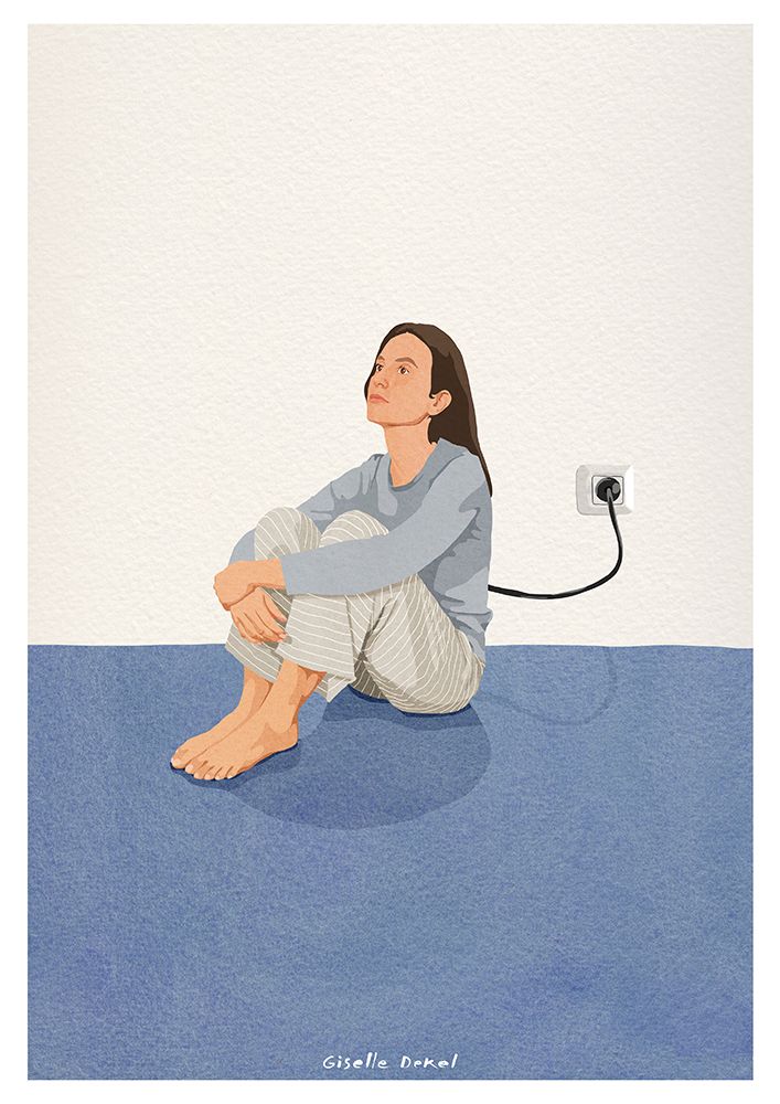 Recharge art print by Giselle Dekel for $57.95 CAD