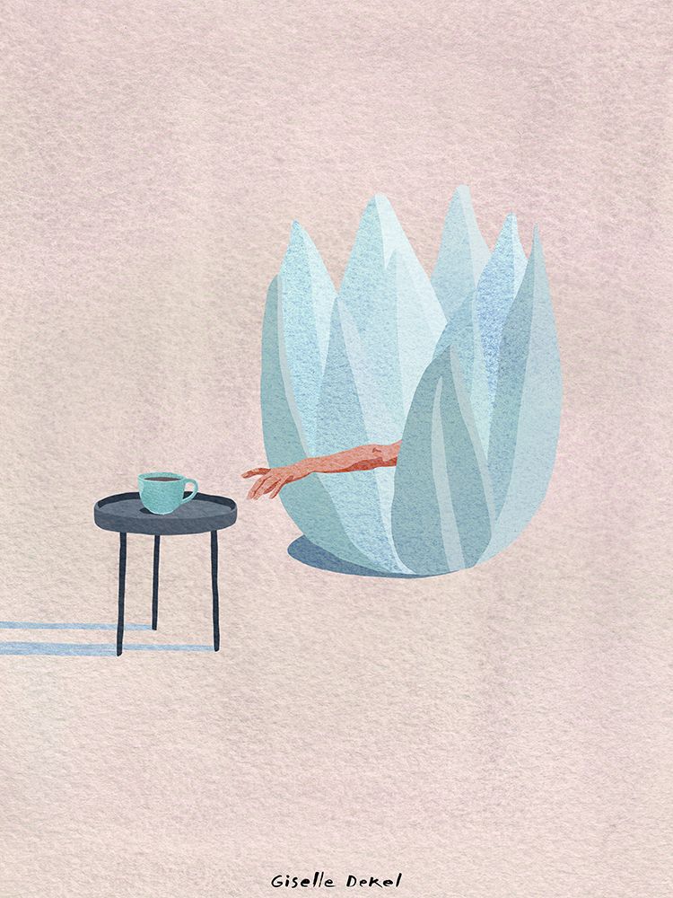 Morning Flower art print by Giselle Dekel for $57.95 CAD