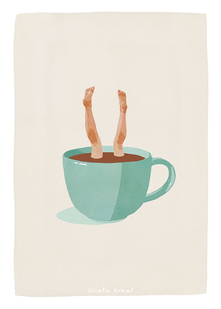 Going Deeper art print by Giselle Dekel for $57.95 CAD