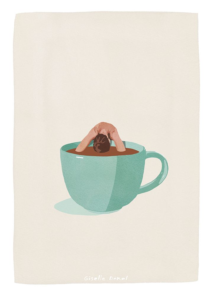 Going Deep art print by Giselle Dekel for $57.95 CAD