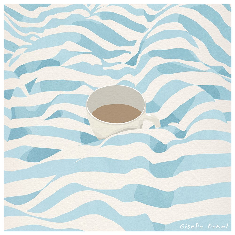 Coffee In Bed art print by Giselle Dekel for $57.95 CAD
