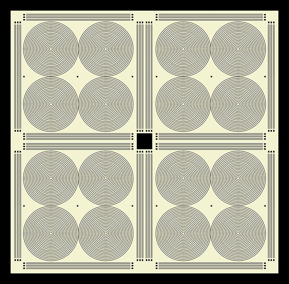 Indian Tantra Pattern art print by Nilesh Kulkarni for $57.95 CAD