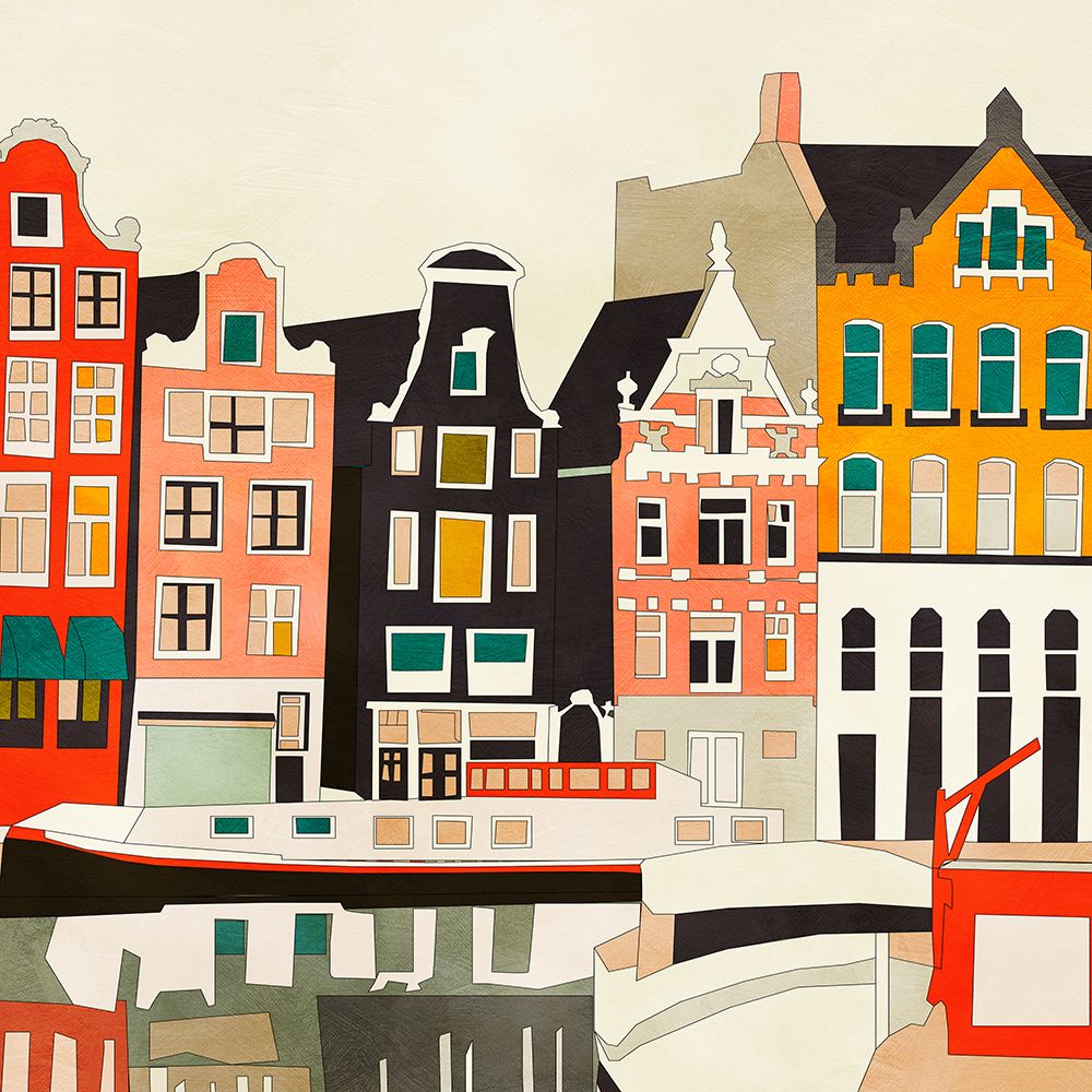 Amsterdam art print by Ana Rut Bre for $57.95 CAD