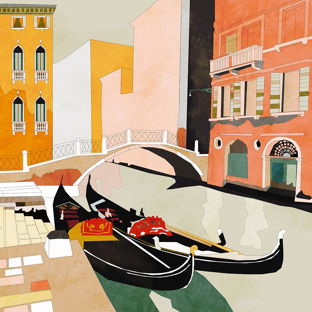 Venedig Gondeln art print by Ana Rut Bre for $57.95 CAD