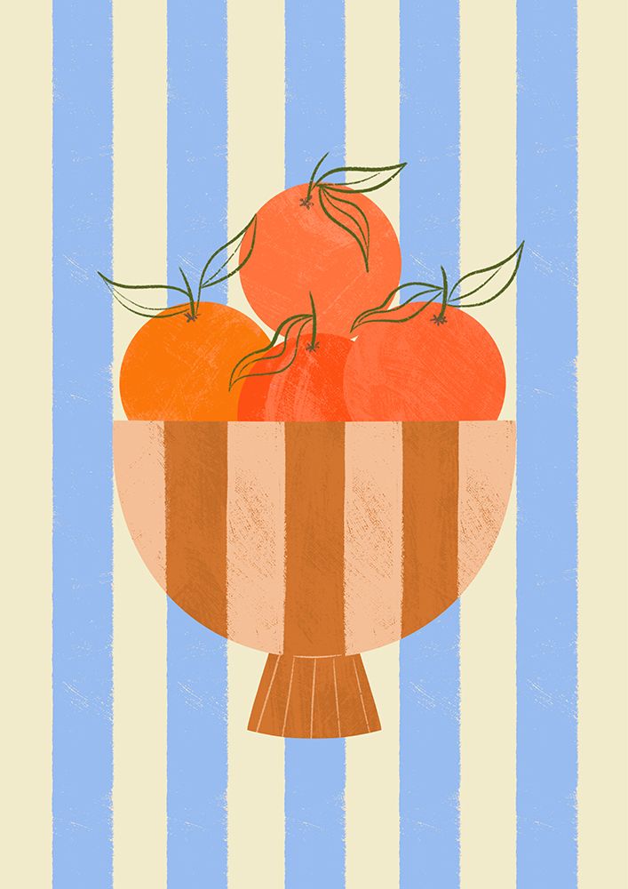 Bowl of Oranges art print by Melissa Donne for $57.95 CAD