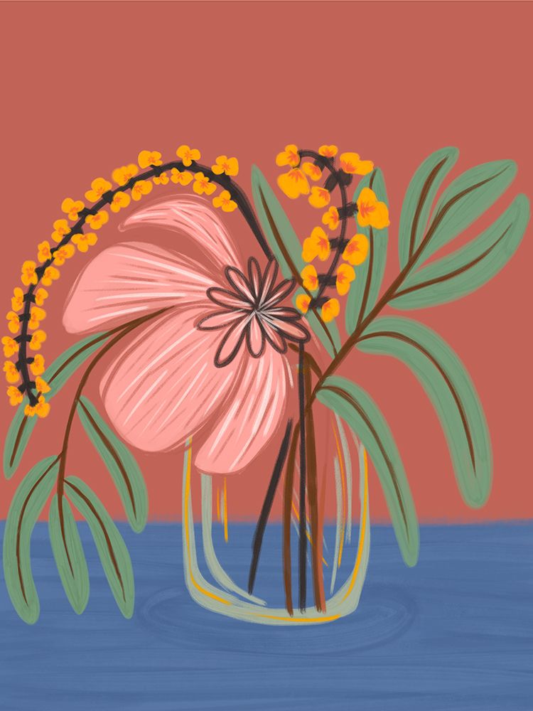 Earthen Blossom art print by Nikita Jariwala for $57.95 CAD