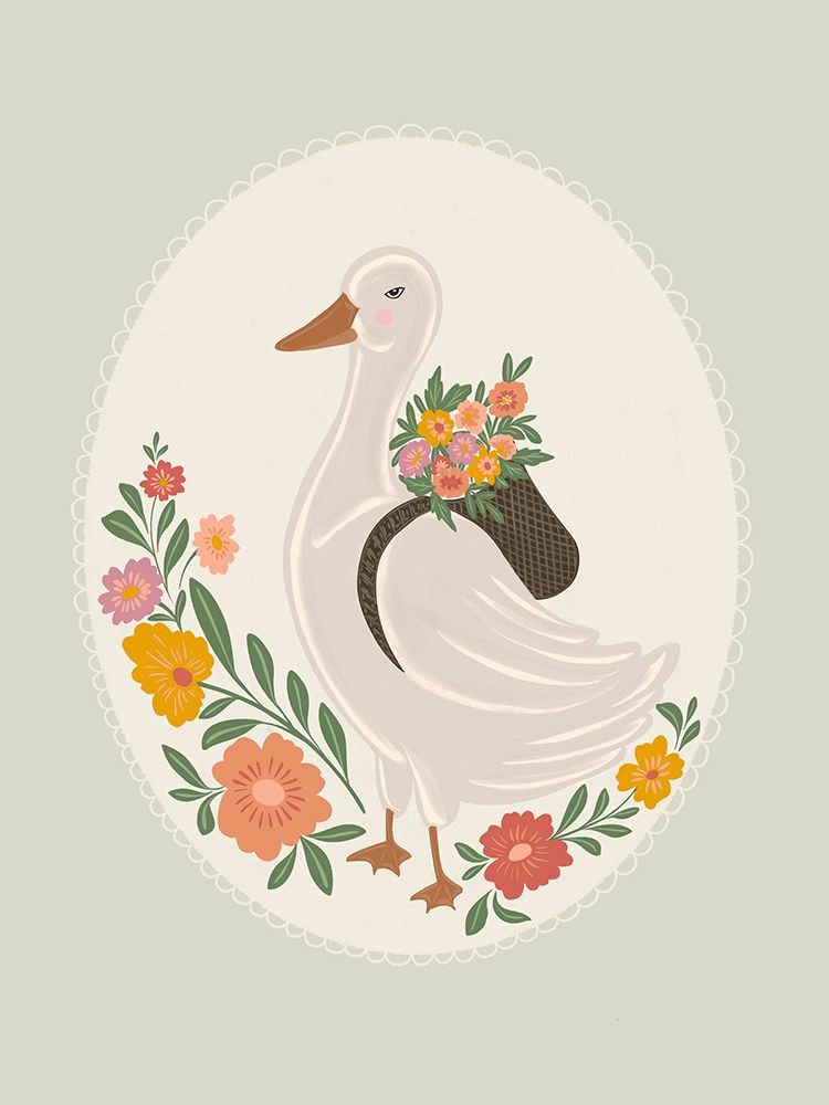 Mother Goose art print by Nikita Jariwala for $57.95 CAD