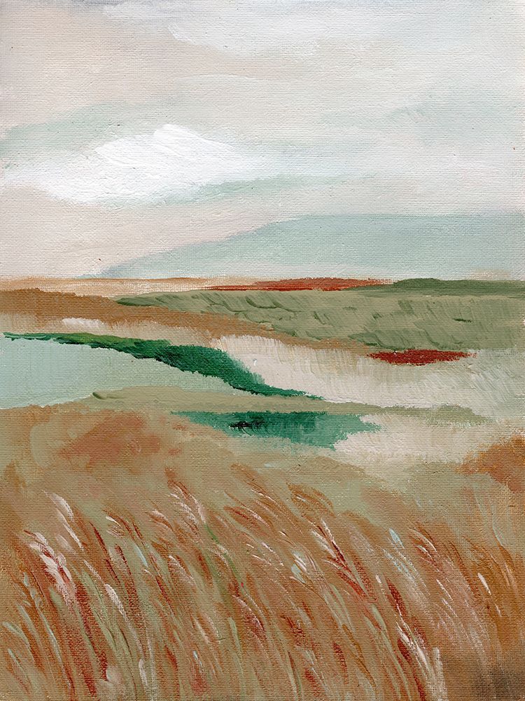 Wheat Meadow ll art print by Nikita Jariwala for $57.95 CAD