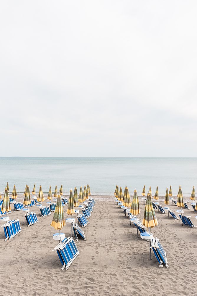 Beach life at the Amalfi coast #2 art print by Photolovers for $57.95 CAD