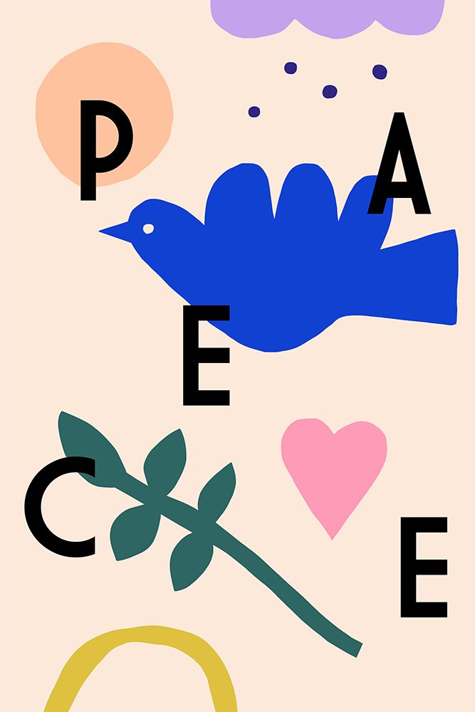 Peace art print by Maren Gross for $57.95 CAD