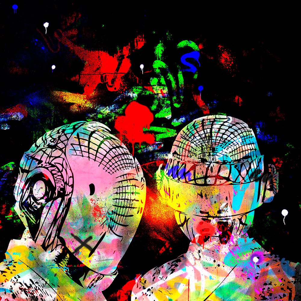Daft Punk 173 2 (1) art print by Paslier Morgan for $57.95 CAD