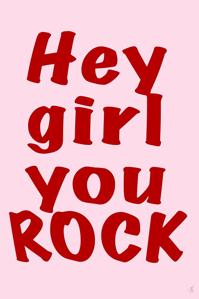 You ROCK! art print by Anne-Marie Volfova for $57.95 CAD