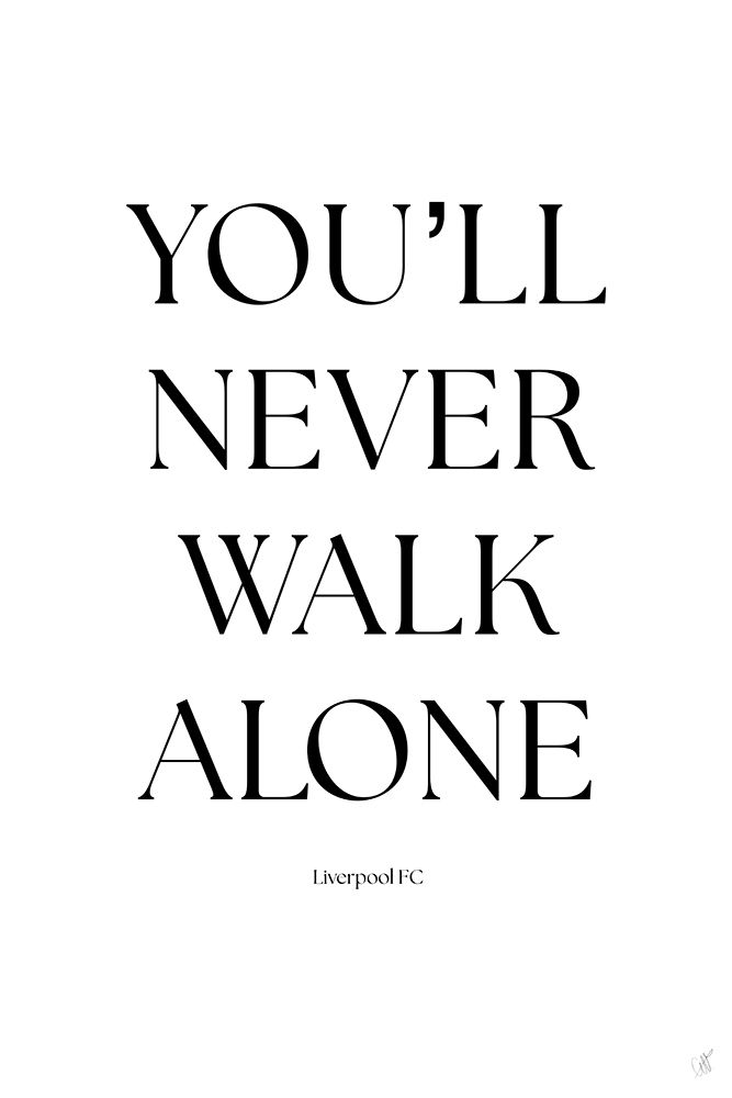 You will never walk alone art print by Anne-Marie Volfova for $57.95 CAD