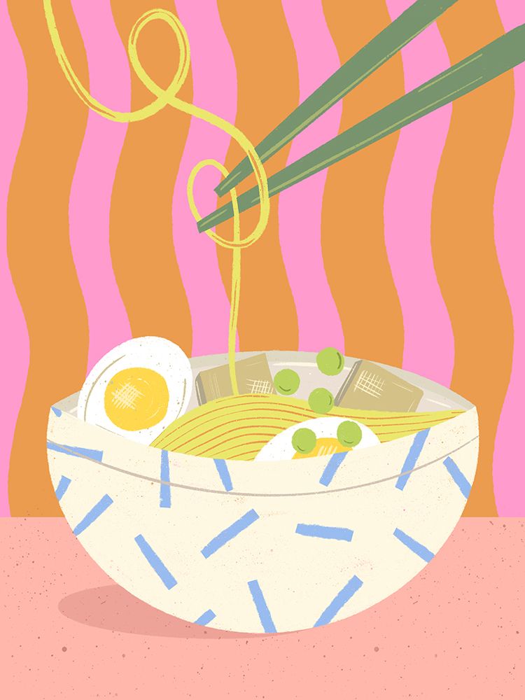 Ramen art print by Melissa Donne for $57.95 CAD