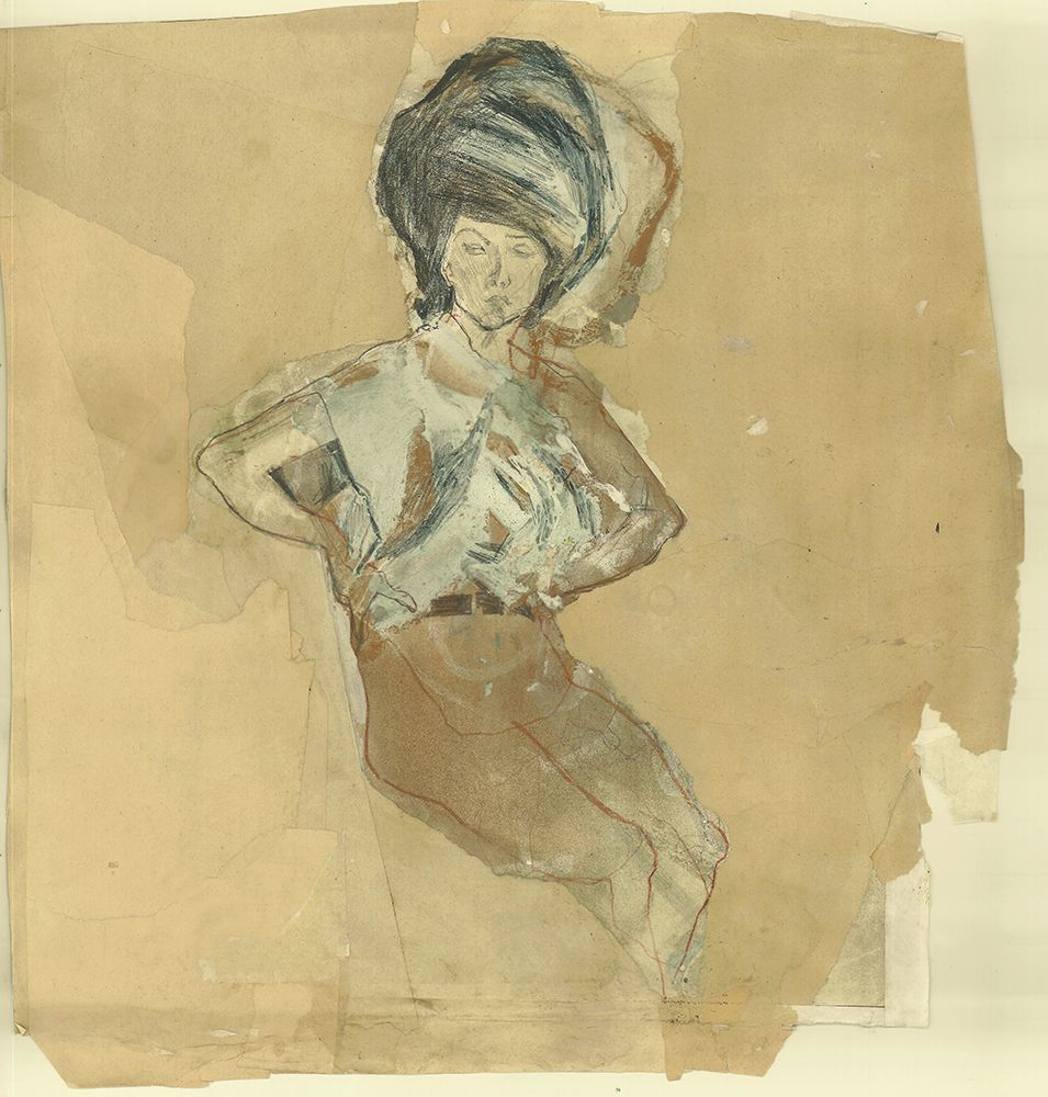 Hommage An Beardsley XXII art print by Ute Rathmann for $57.95 CAD