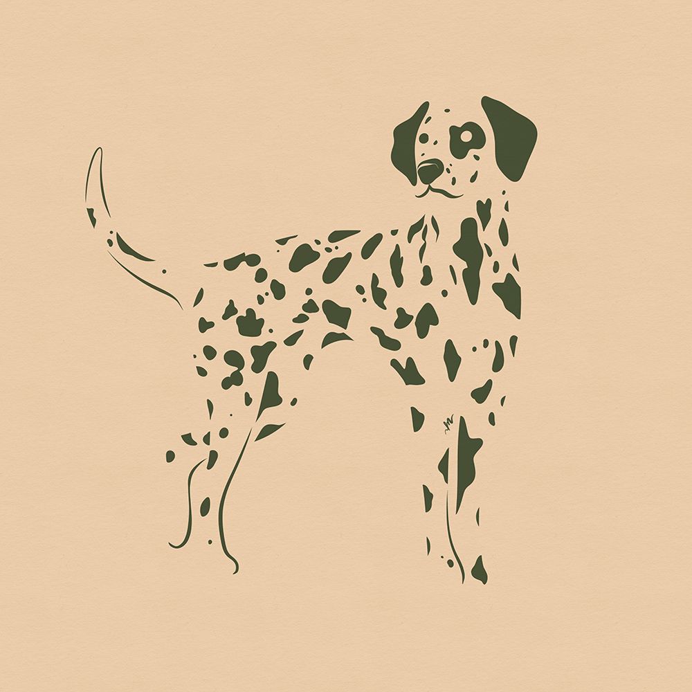 Dalmatian art print by Mandy Tea Design for $57.95 CAD