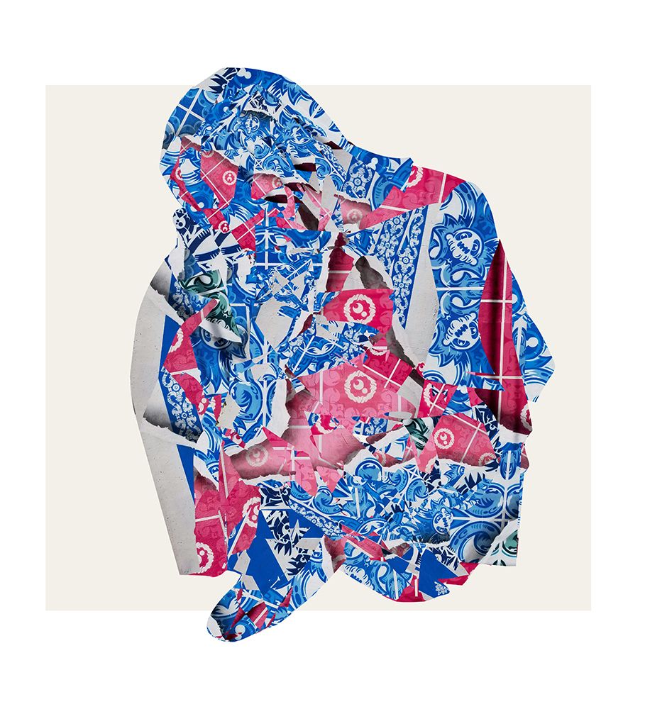 Multilayering art print by Ekaterina Lukovnikova for $57.95 CAD