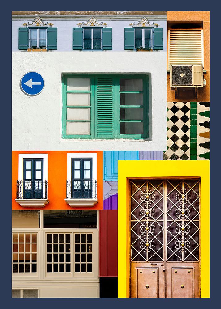 Architectural lego #2 art print by Ekaterina Lukovnikova for $57.95 CAD