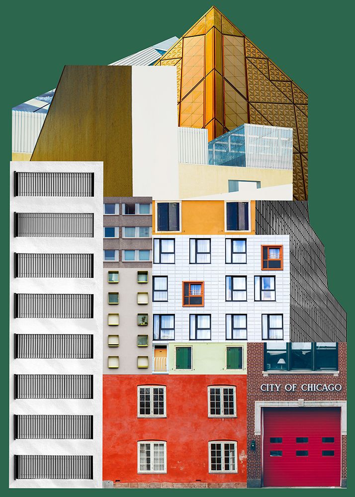 Architectural lego art print by Ekaterina Lukovnikova for $57.95 CAD